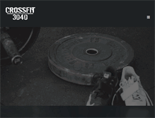 Tablet Screenshot of crossfit3040.com